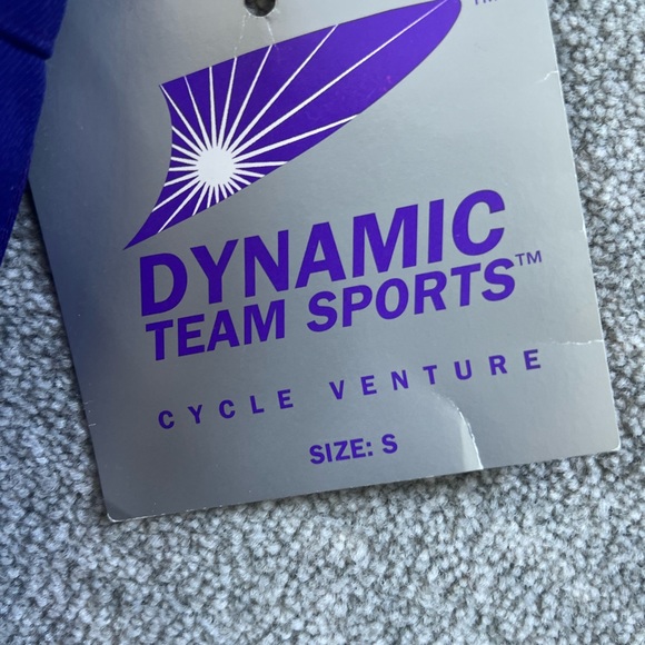 Vintage NWT Dynamic Team Sports Indigo Pleated Skirt Sz. S - Picture 2 of 4